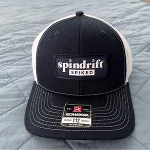 Spindrift spiked seltzer, snapback, adjustable hat